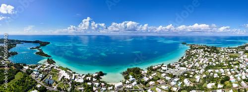 Island of Bermuda Drone Views