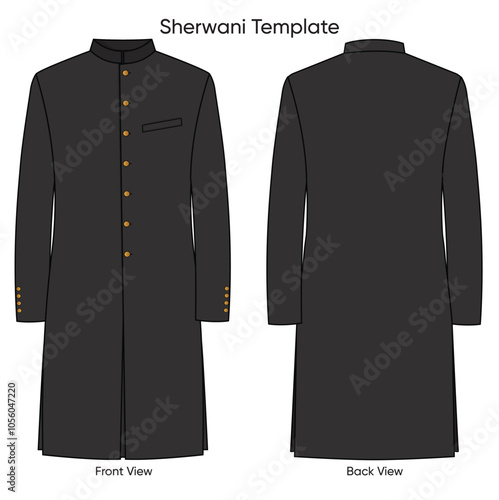 Luxury premium wedding dress Sherwani design
