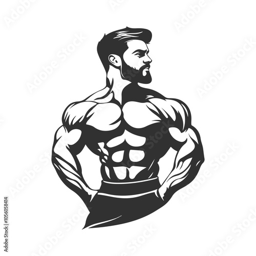 A boy gym fitness