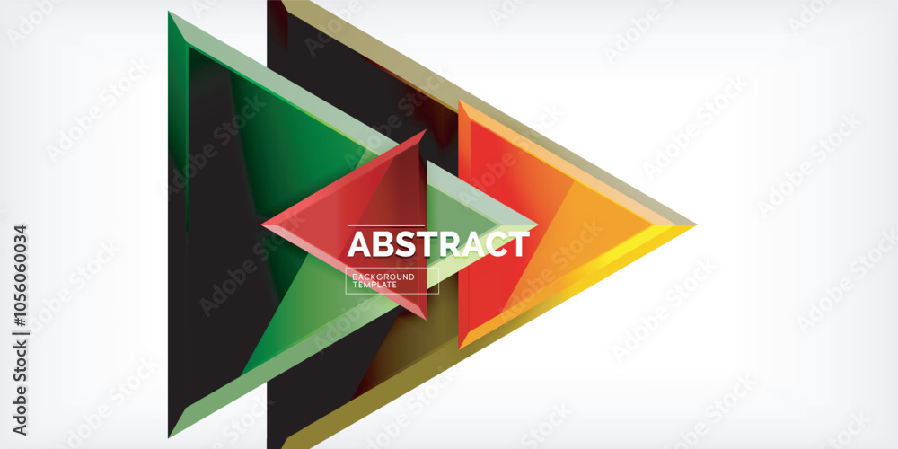 Triangle glass shapes geometric abstract background. Vector Illustration For Wallpaper, Banner, Background, Card, Book Illustration, landing page Triangle glass shapes geometric abstract background. Vector Illustration For Wallpaper, Banner, Background, Card, Book Illustration, landing page