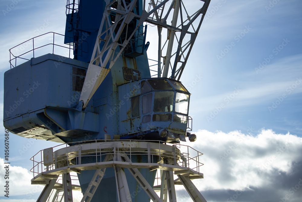 Transshipment facility at the port