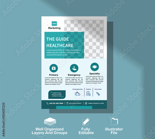Medical flyer design that stands out
