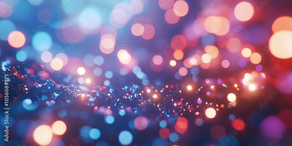 Blurred silver lights creating a dreamy background, ideal for festive celebrations Blurred silver lights creating a dreamy background, ideal for festive celebrations