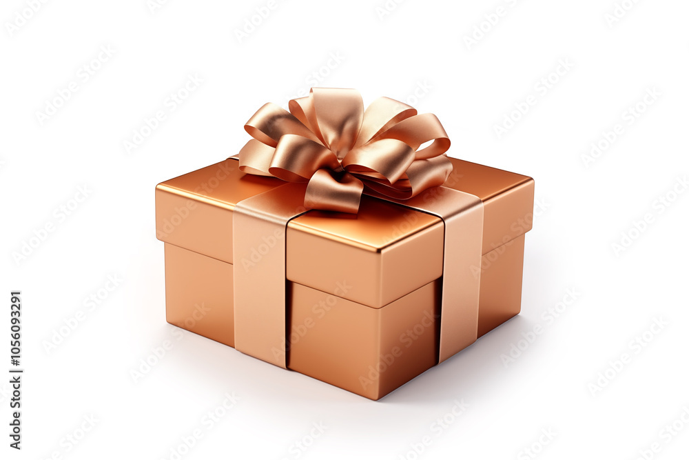 gift box with ribbon on white background gift box with ribbon on white background