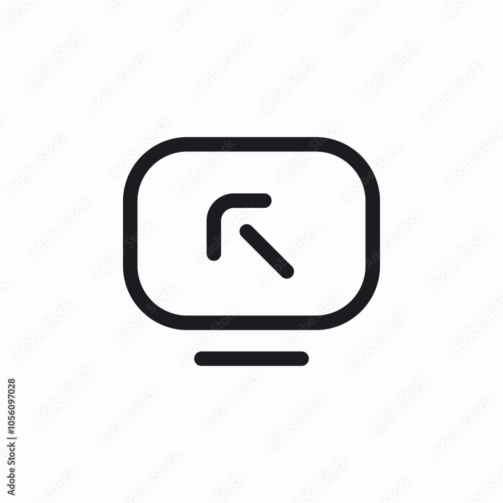 copmuter open in new tab icon sign vector copmuter open in new tab icon sign vector