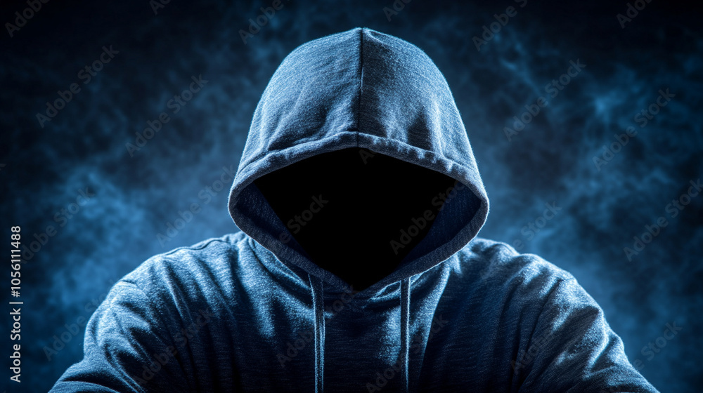hacker or scammer character sits in a dark room, illuminated by the glow of a computer screen. The figure appears mysterious and concealed, symbolizing digital crime and anonymity hacker or scammer character sits in a dark room, illuminated by the glow of a computer screen. The figure appears mysterious and concealed, symbolizing digital crime and anonymity