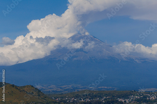 Popocatépetl volcano 