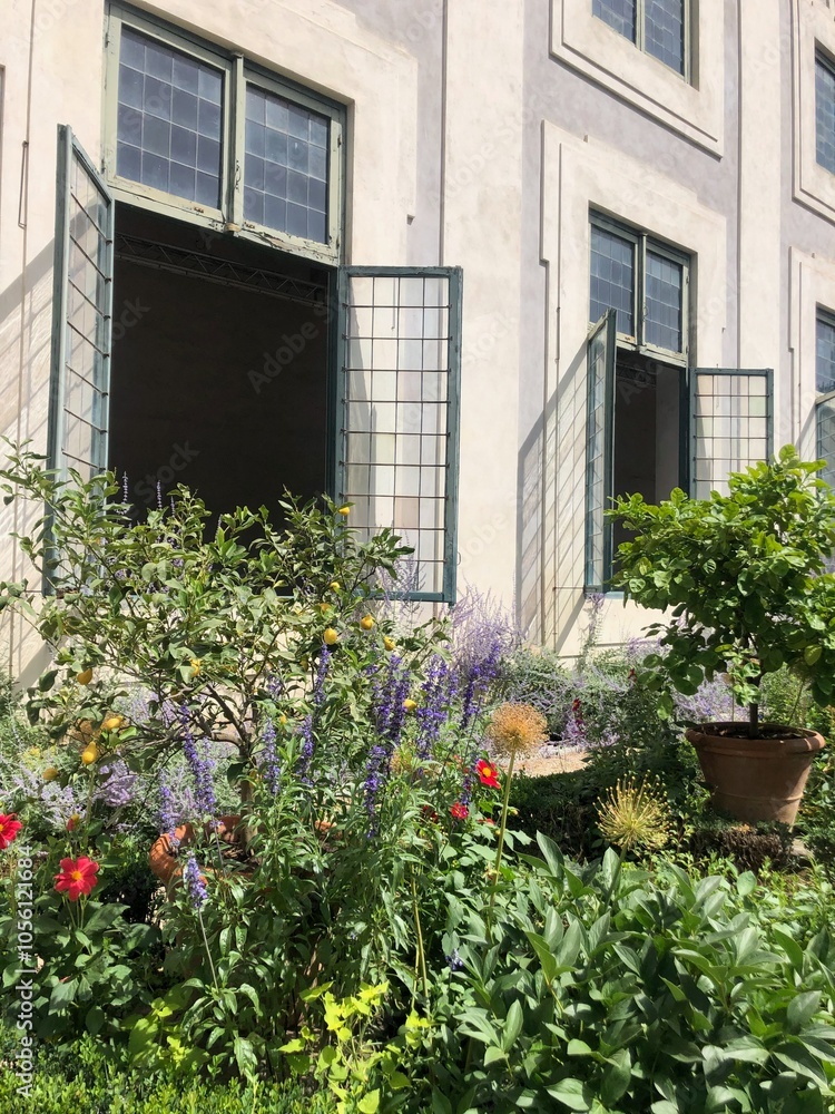 Naklejka premium italian gardens