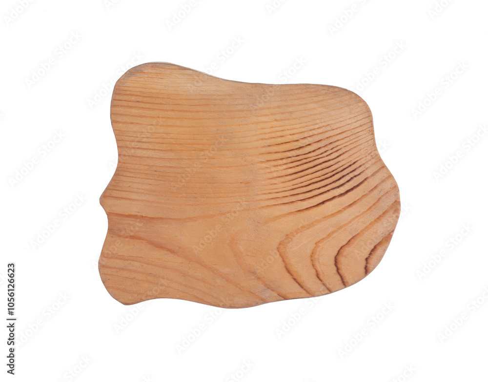 wooden board stand coaster isolated on white background wooden board stand coaster isolated on white background