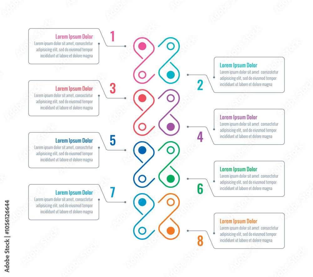 infographic template for annual report, magazine. infographic template for business, education, industry, science world. eight steps information template. linear infographic template infographic template for annual report, magazine. infographic template for business, education, industry, science world. eight steps information template. linear infographic template