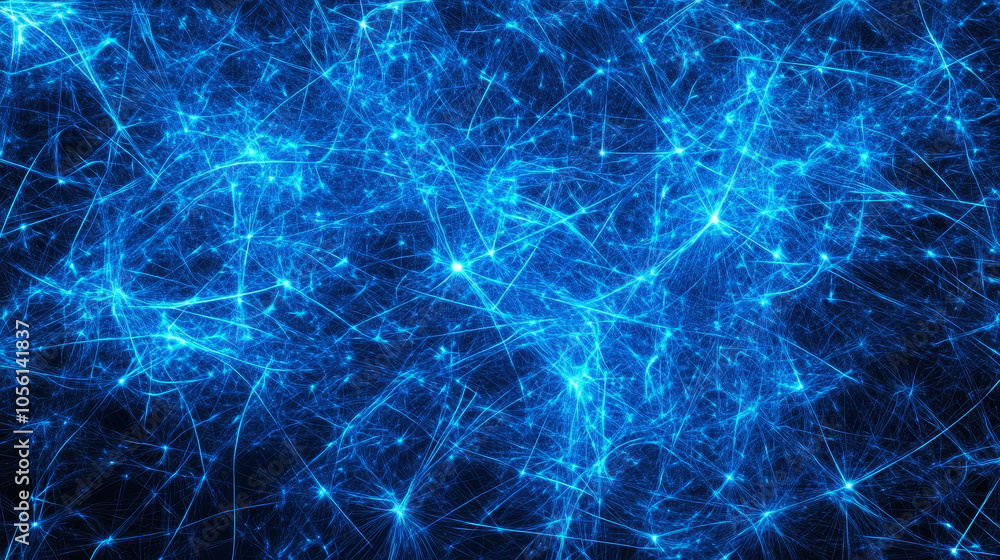 A background featuring blue neon lines interspersed with sparks.
A background featuring blue neon lines interspersed with sparks.