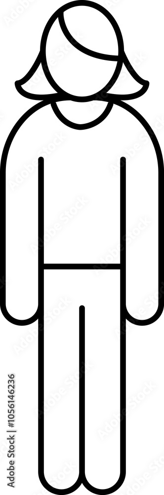 Vote icon. Simple icons representing voting concepts with people, designed in a clean line outline style. Vote icon. Simple icons representing voting concepts with people, designed in a clean line outline style.