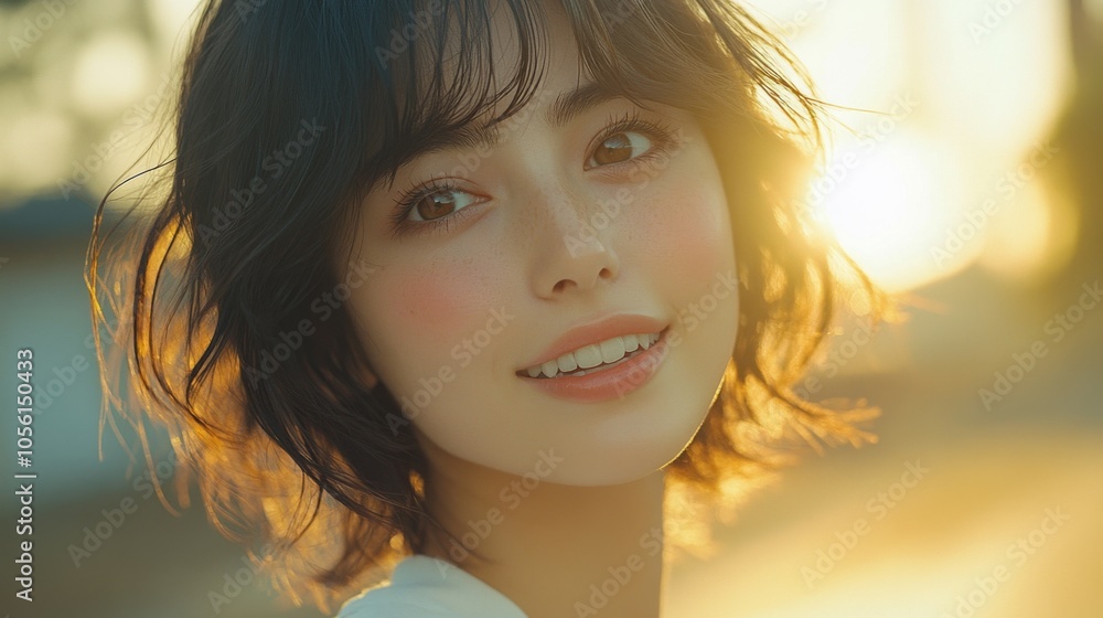 Girl in golden hour Girl in golden hour