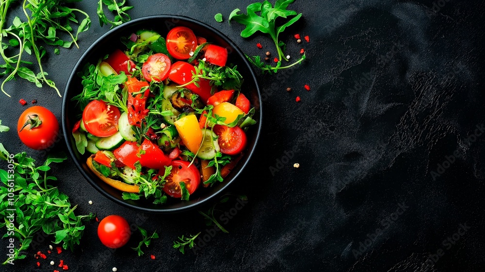 bowl full of fresh organic tomatoes with parsley bowl full of fresh organic tomatoes with parsley
