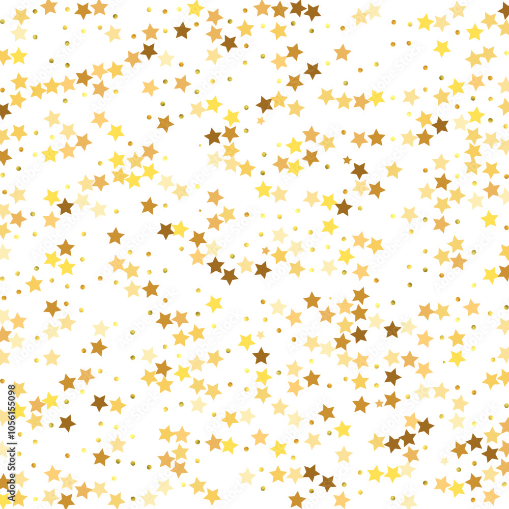 Star Sequin Confetti on White Background. Isolated Flat Birthday Card. Golden Stars Banner. Vector Gold Glitter. Falling Particles on Floor. Voucher Gift Card Template. Christmas Party Frame. Star Sequin Confetti on White Background. Isolated Flat Birthday Card. Golden Stars Banner. Vector Gold Glitter. Falling Particles on Floor. Voucher Gift Card Template. Christmas Party Frame.