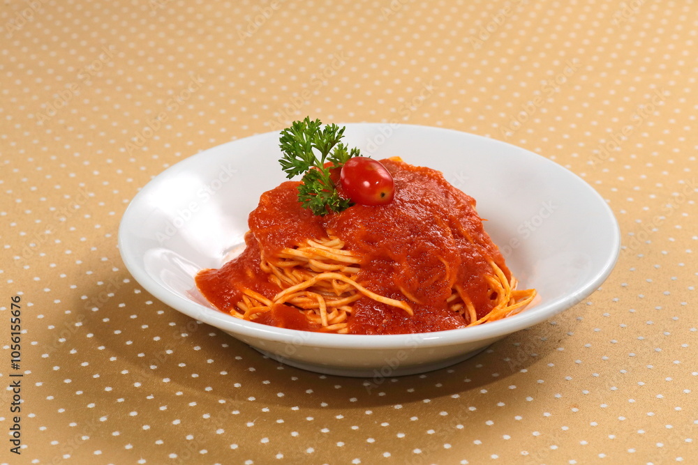 Capellini with Sugo Sauce Capellini with Sugo Sauce
