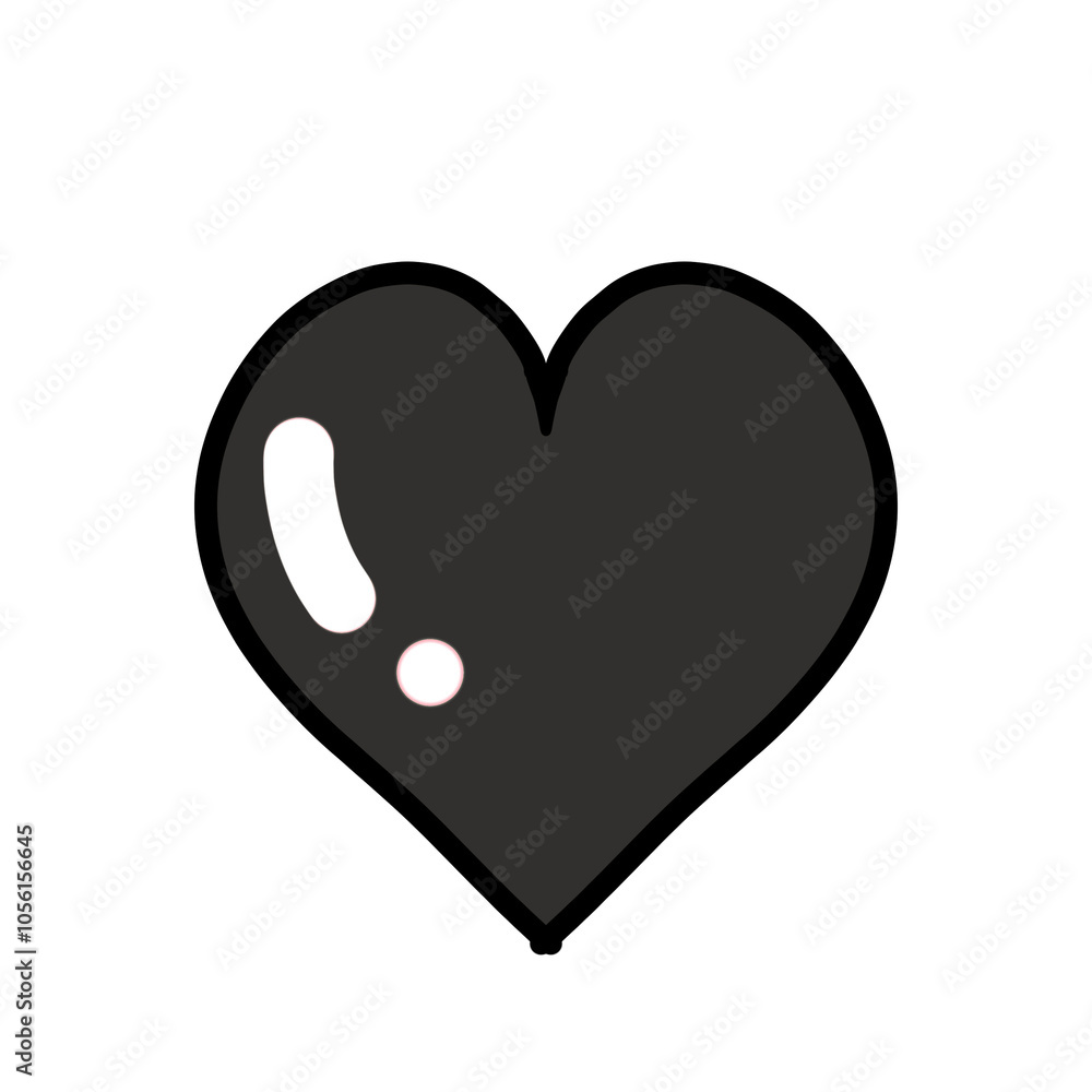 Multicolored heart symbol Multicolored heart symbol