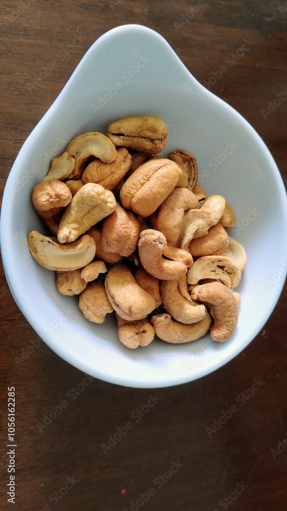 Cashew nuts in a bowl Cashew nuts in a bowl