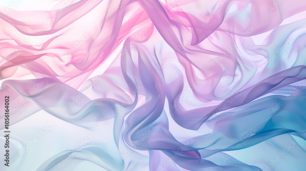 An abstract pastel background with fluid shapes in light pink, baby blue, and lavender An abstract pastel background with fluid shapes in light pink, baby blue, and lavender