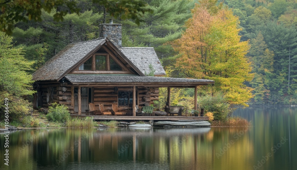Charming rustic log cabin with open porch by tranquil lake nancy in scenic mountain setting Charming rustic log cabin with open porch by tranquil lake nancy in scenic mountain setting