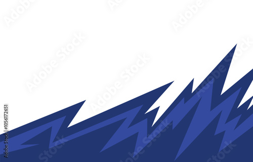 Abstract background with geometric spike line pattern and with some copy space area