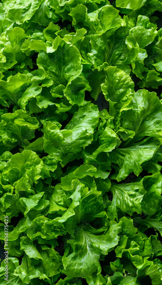 A close-up shot of fresh green lettuce leaves, showcasing their vibrant color and intricate textures against a dark background, perfect for highlighting organic vegetables. A close-up shot of fresh green lettuce leaves, showcasing their vibrant color and intricate textures against a dark background, perfect for highlighting organic vegetables.