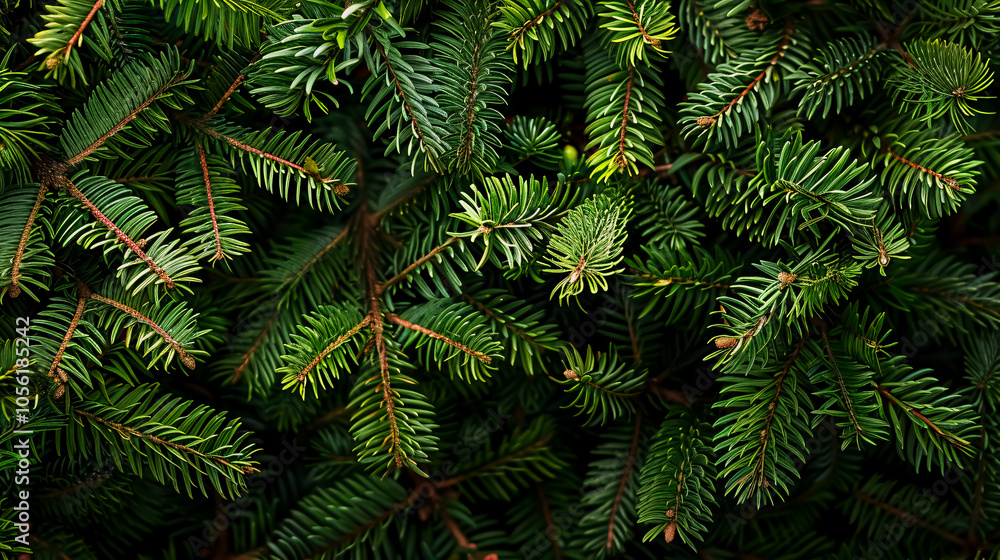 Christmas tree branches background. Christmas tree branches background.