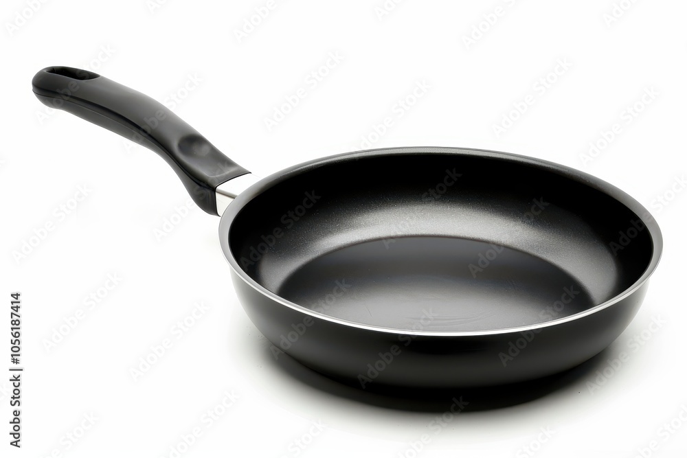 Frying pan on white background with clipping path Frying pan on white background with clipping path
