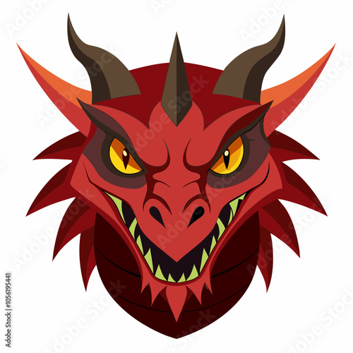 the red dragon