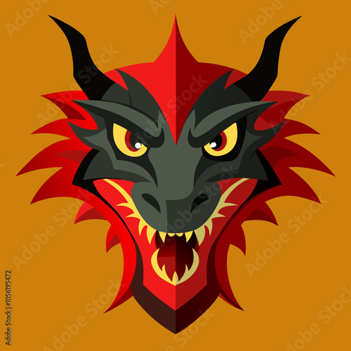 dragon head tattoo