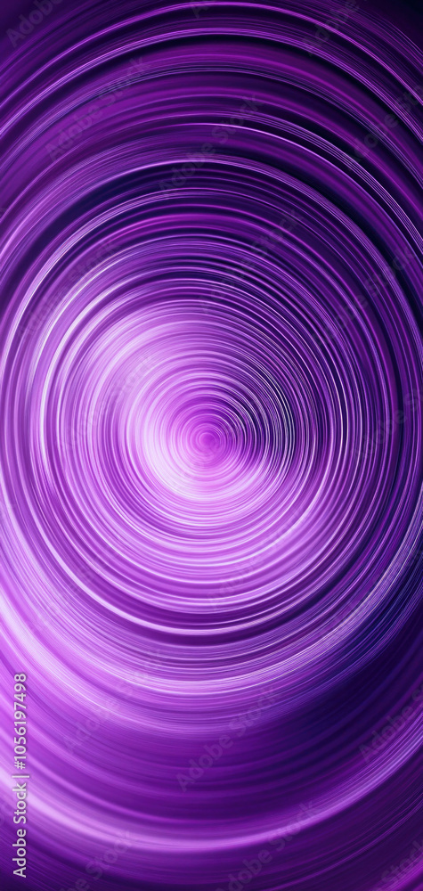 Obraz premium Futuristic purple radial gradient wallpaper ideal for modern devices and sleek aesthetics