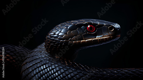 close up of a snake