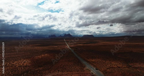 forest Gump Point, Monument Valley, Utah, Arizona, USA