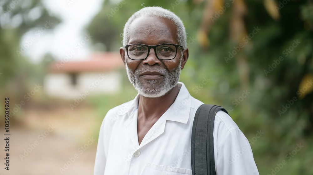 A bespectacled man in his early 60s with a neatly trimmed white beard and a receding hairline. A bespectacled man in his early 60s with a neatly trimmed white beard and a receding hairline.