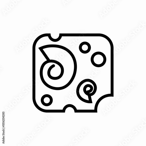 remains in soil icon sign vector