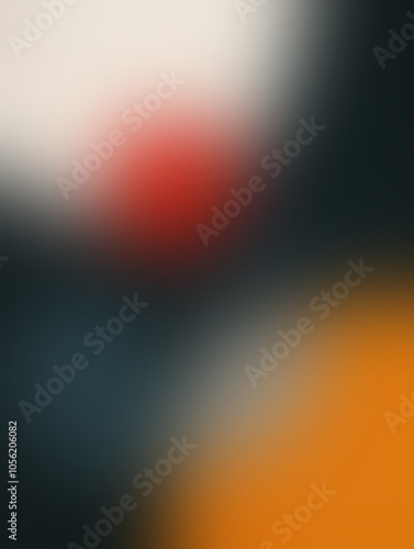 graphical poster of a random organic shape, very minimal and modern