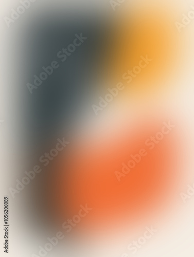 graphical poster of a random organic shape, very minimal and modern, blurry, soft, gradient,graphic design element, design element, digital paper