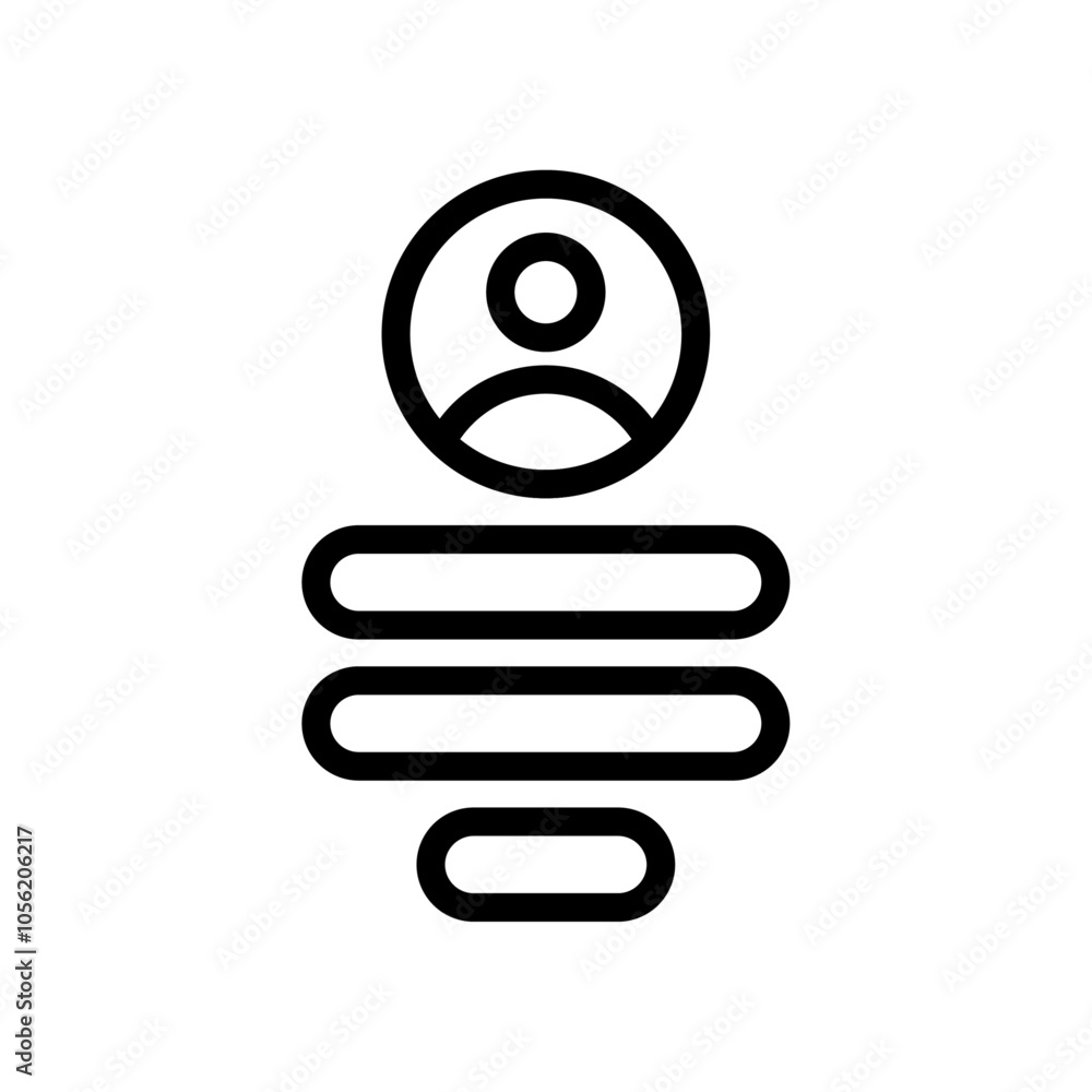 Signup icon logo sign set vector outline Signup icon logo sign set vector outline