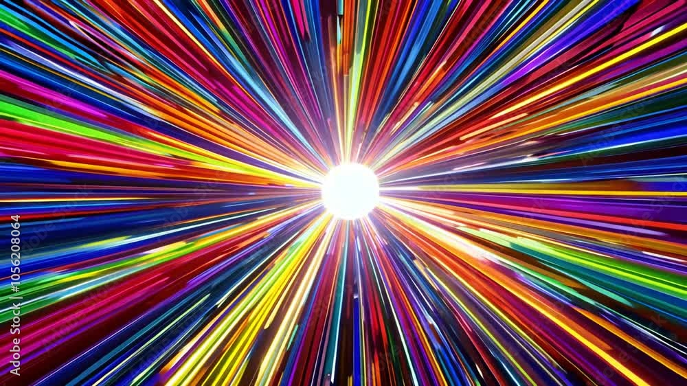 Video point colorful rays animation vibrant beams pattern burst emanating resembles central abstract footage colourful dynamic kaleidoscope bright artistic design radiant beam ray tunnel illusion dep Video point colorful rays animation vibrant beams pattern burst emanating resembles central abstract footage colourful dynamic kaleidoscope bright artistic design radiant beam ray tunnel illusion dep