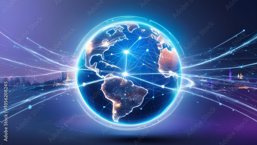 Global connectedness and the digital world globe, high-speed data transport, cyber technology, information sharing, and international telecommunication Global connectedness and the digital world globe, high-speed data transport, cyber technology, information sharing, and international telecommunication