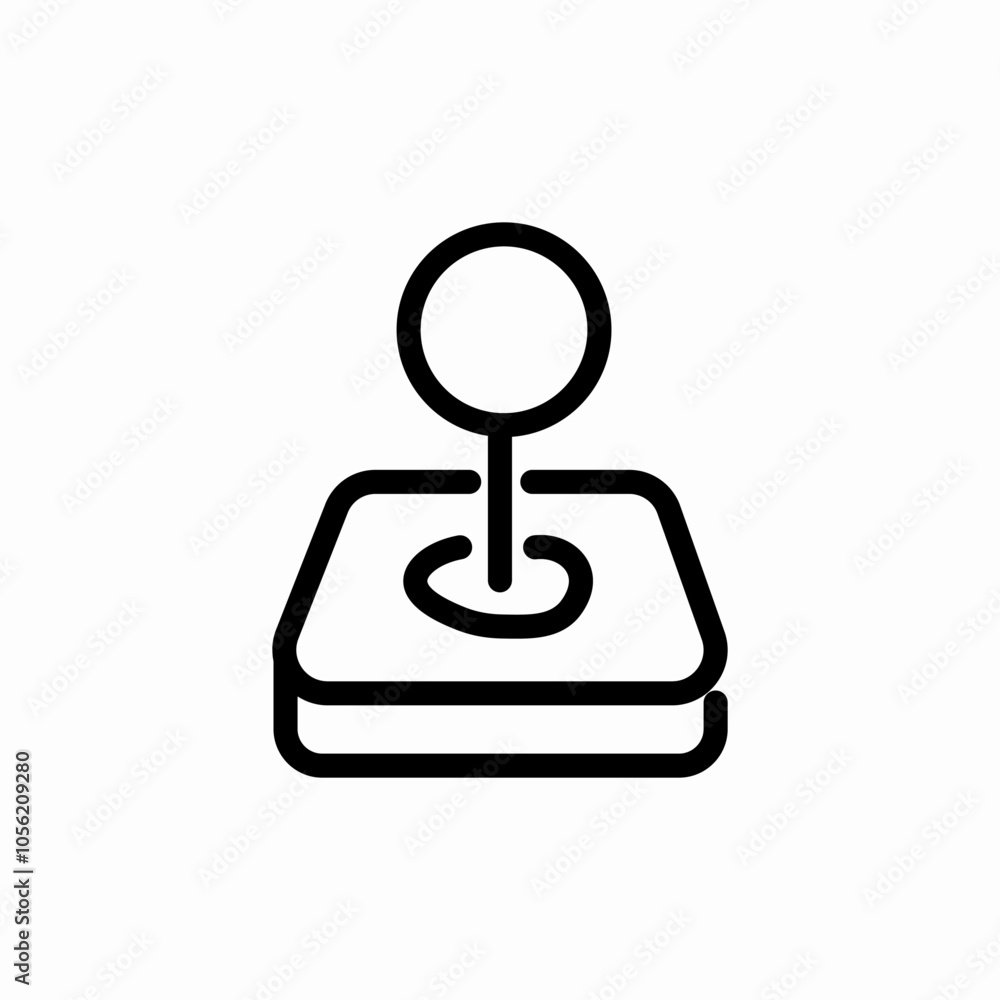 joystick video game icon sign vector joystick video game icon sign vector