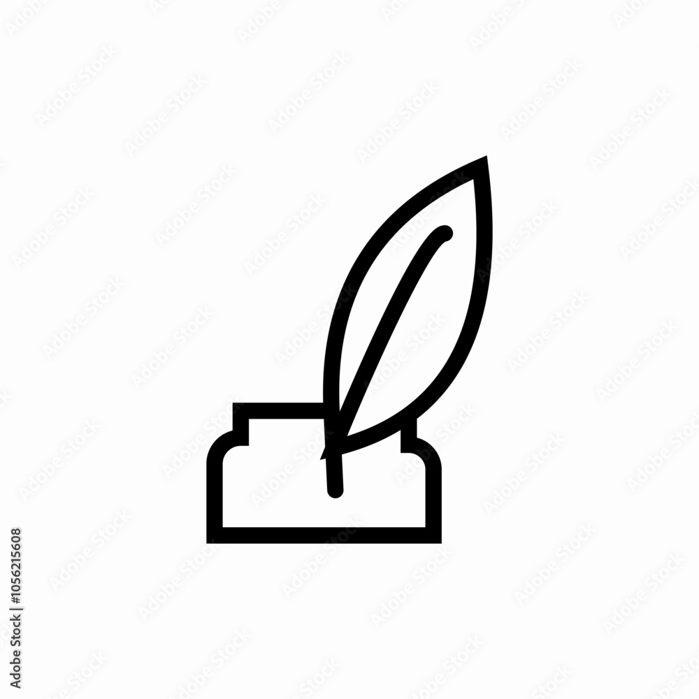 ink feather icon sign vector ink feather icon sign vector