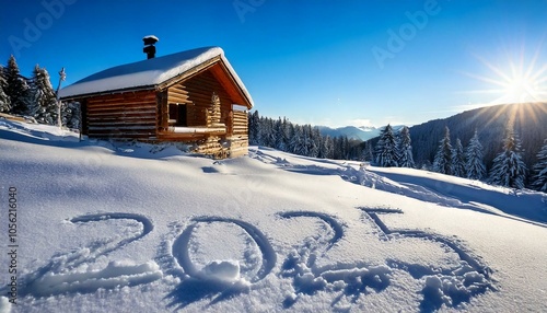 Wallpaper Mural Nowy Rok  w górach 2025 Torontodigital.ca