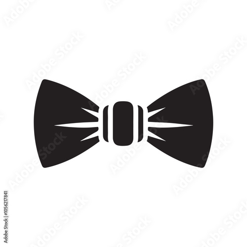 High-Quality Bow Tie Silhouette Vectors for Logo & Branding Use