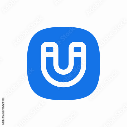 magnetism magnet icon sign vector