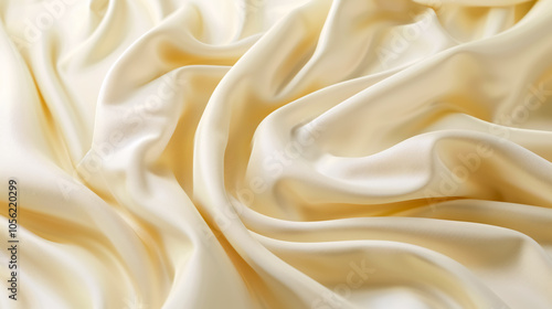 Cream fabric background