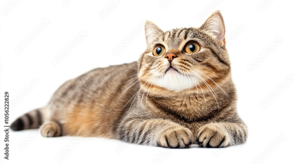 Obraz premium A Curious Tabby Cat