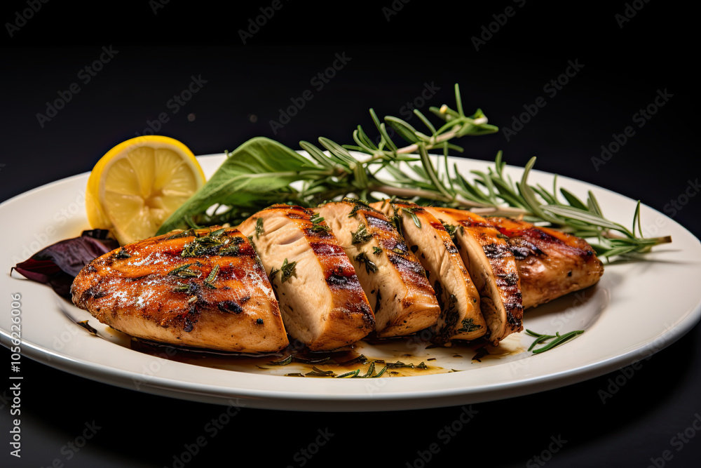 Marinated grilled healthy chicken breasts Marinated grilled healthy chicken breasts