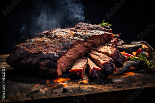 Tasty looking brisket bbq