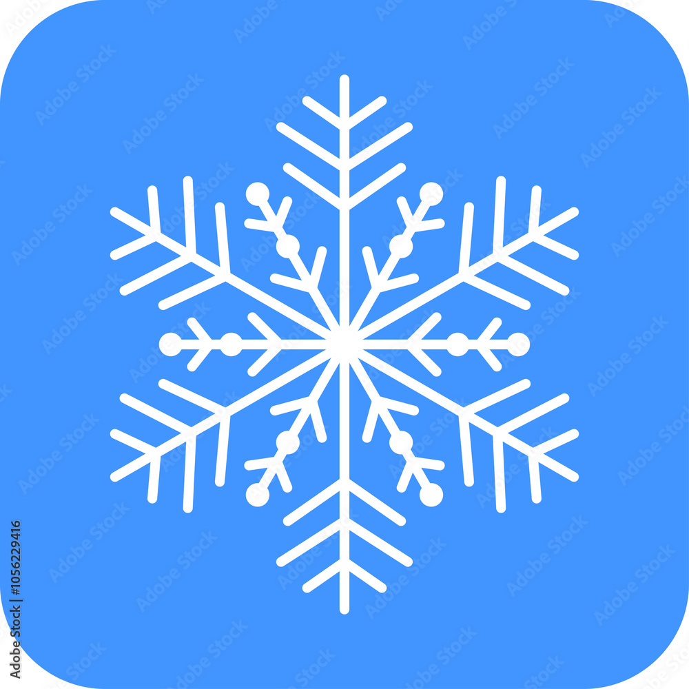 Snowflake icon. Line art illustration of snowflake icon. Snowflake shape. Christmas image. Outline Snowflake icon. Line art illustration of snowflake icon. Snowflake shape. Christmas image. Outline
